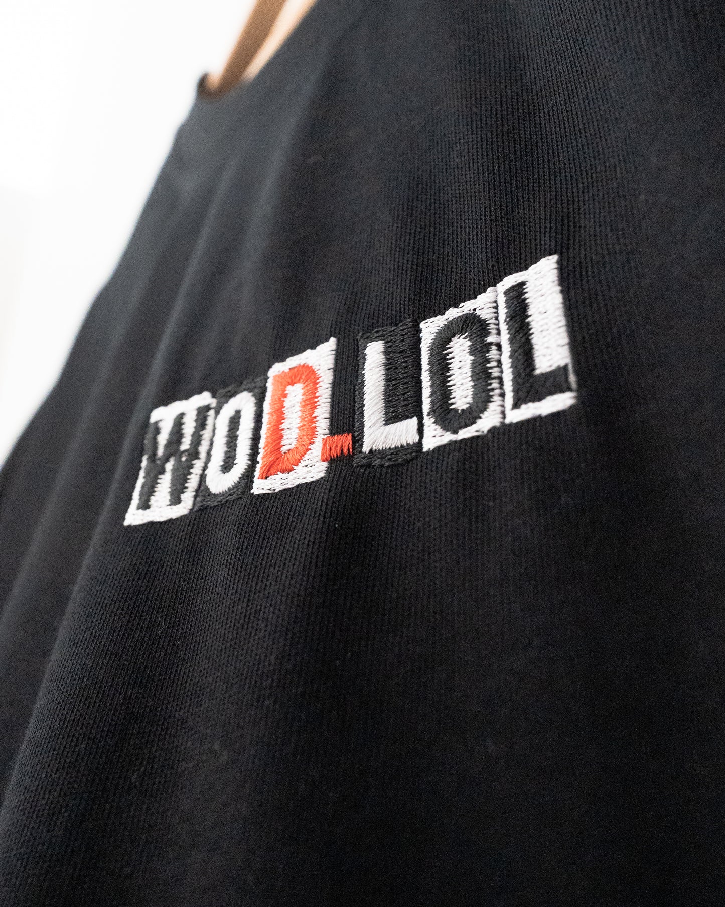 “WOD.LOL Writing” Oversize T-shirt – 100% Cotton, Premium Unisex Fit