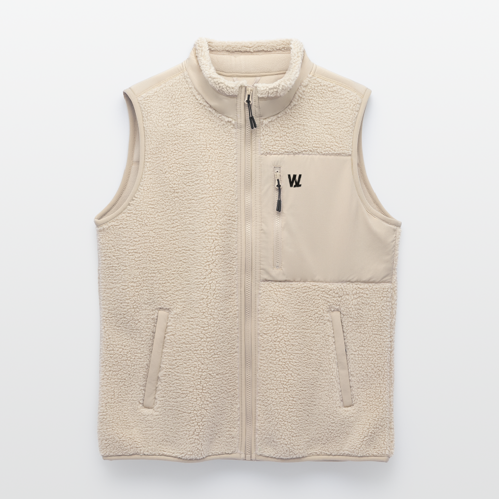 Gilet sherpa unisexe MEDIUM FIT Stanley/Stella - beige