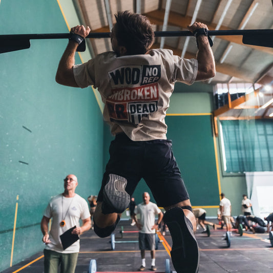 T-shirt Oversize WOD.LOL Writing délavé – 100% Coton, Unisexe