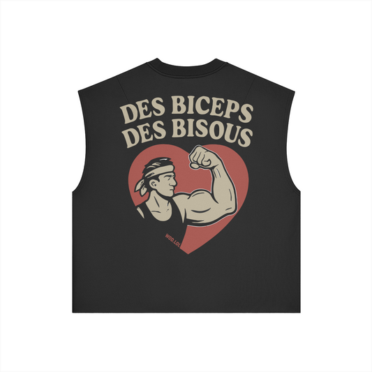 Tank Boxy Des Biceps Des Bisous WOD.LOL – Vue dos