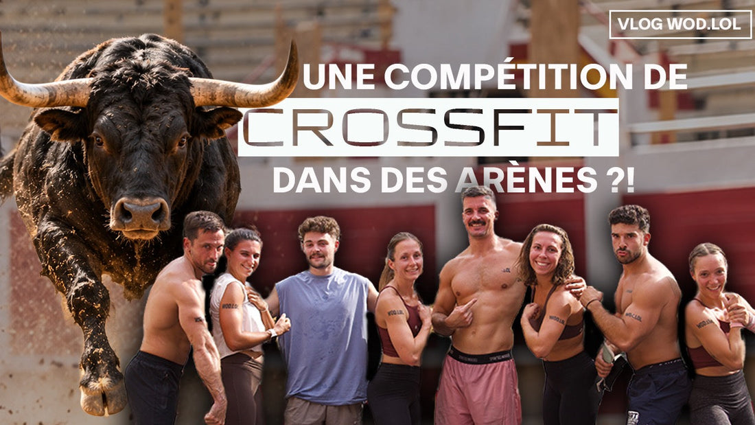 La team WOD.LOL dans les arènes de Saint-Vincent-de-Tyrosse aux Pancake Games 2026