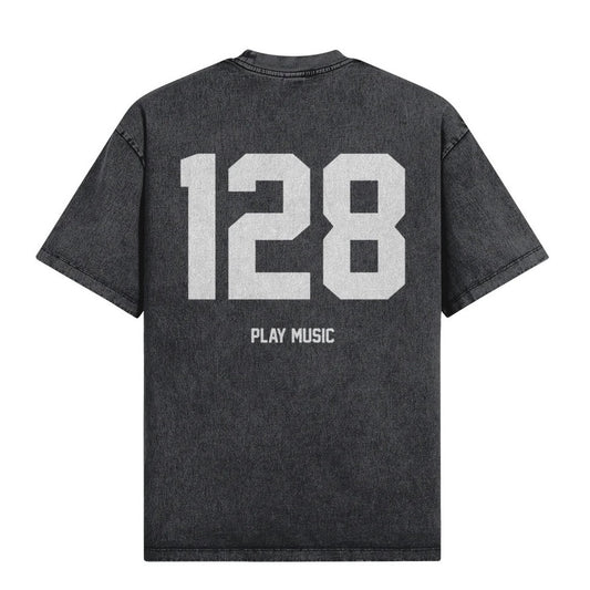 *discount* T-shirt Oversize Délavé NKR 128 – Taille L couleur Dark Grey