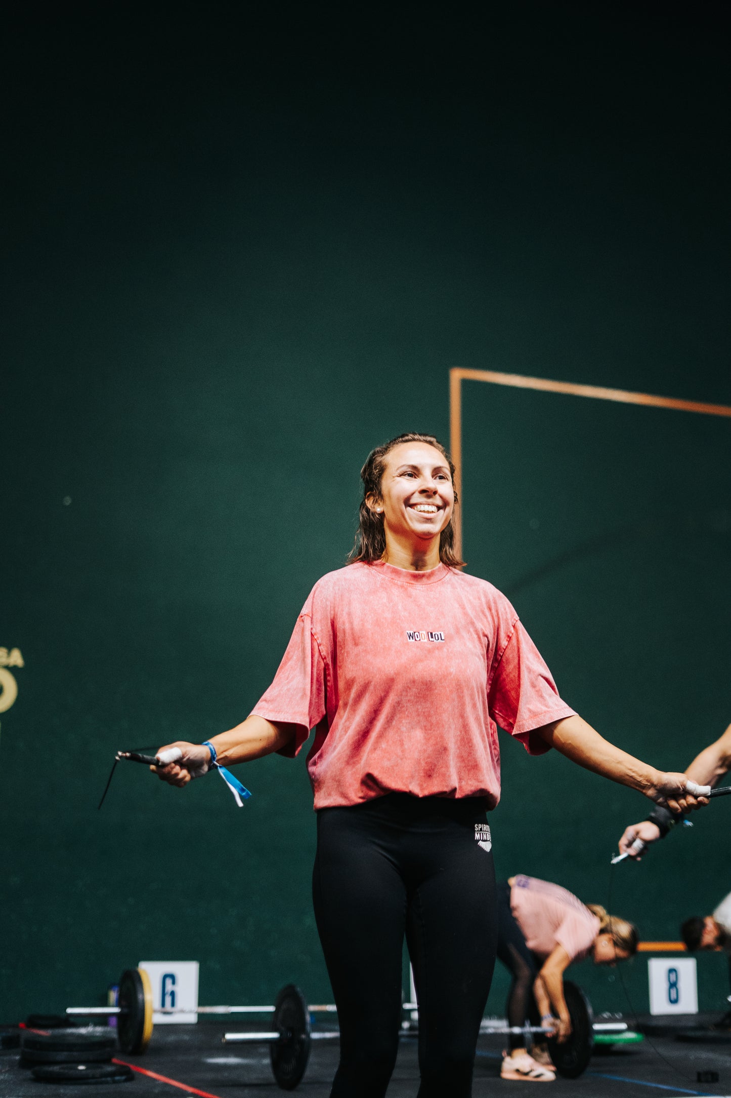 T-shirt Oversize WOD.LOL Writing délavé – 100% Coton, Unisexe