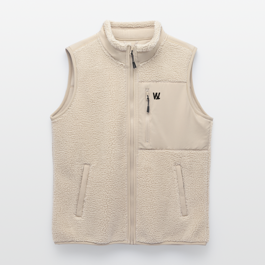 Gilet sherpa unisexe MEDIUM FIT Stanley/Stella - beige