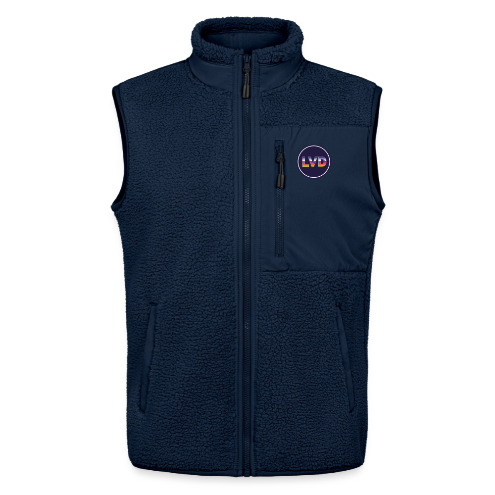 Veste sans manches sherpa unisexe Stanley/Stella - marine
