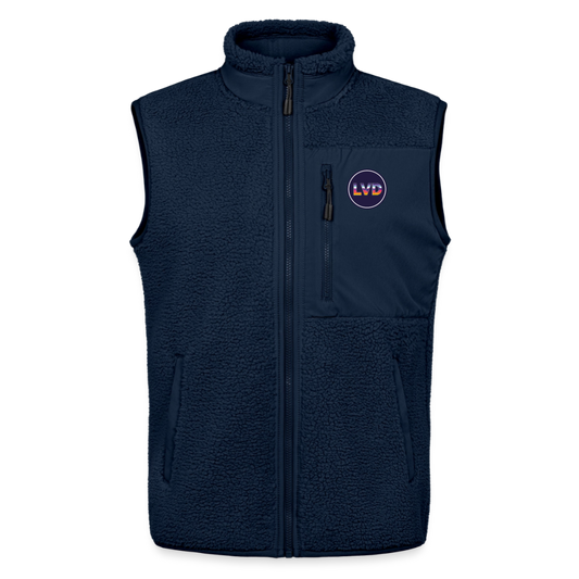 Veste sans manches sherpa unisexe Stanley/Stella - marine