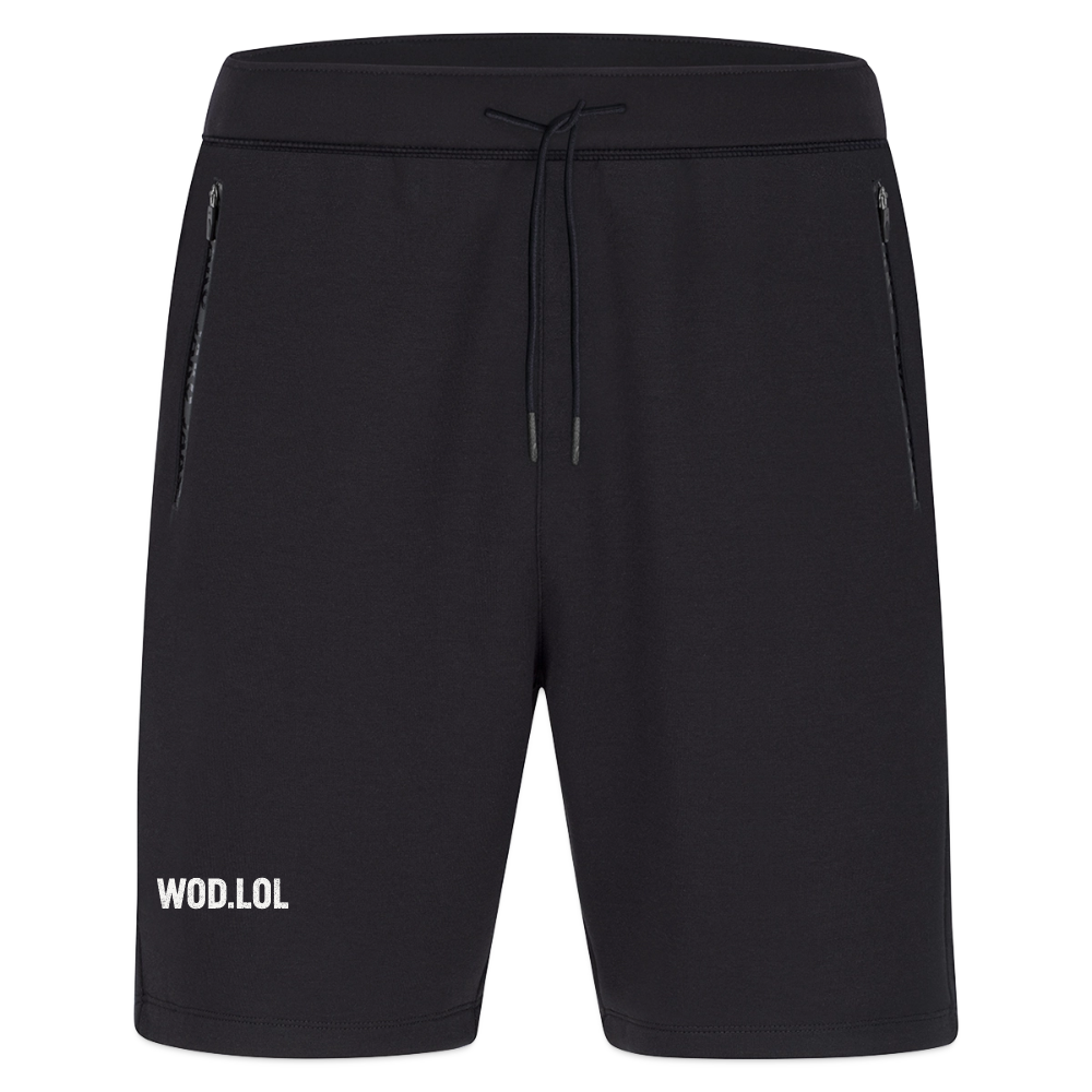 Short de sport homme Pro Casual WOD.LOL noir, poches zippées