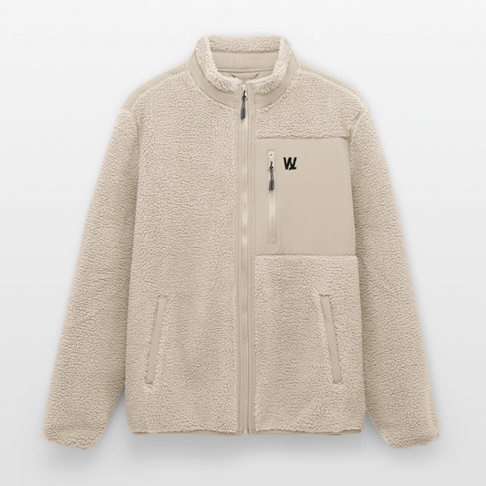 Veste sherpa DÉCONTRACTÉE Stanley/Stella Unisexe - beige