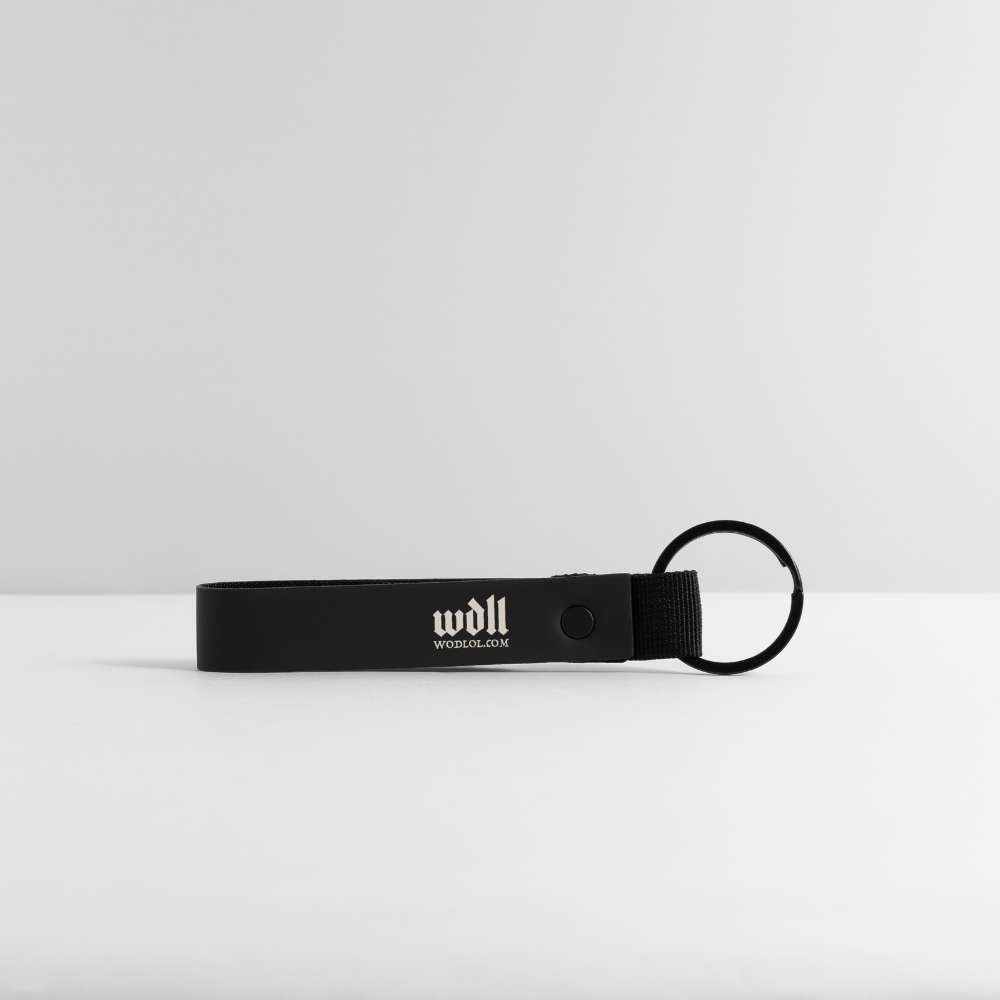 Porte-clés WDLL Lifting Club noir, accessoire salle de sport – WOD.LOL