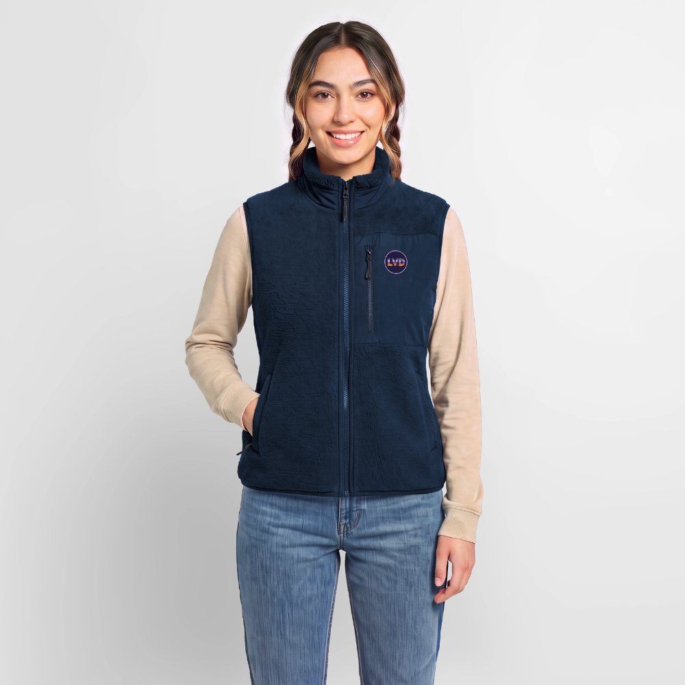 Veste sans manches sherpa unisexe Stanley/Stella - marine