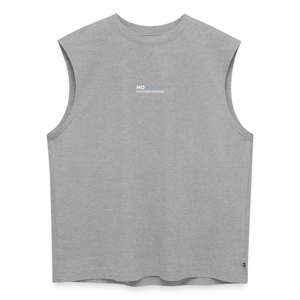 Tank Coupe Classique No Frills Programming - gris chiné