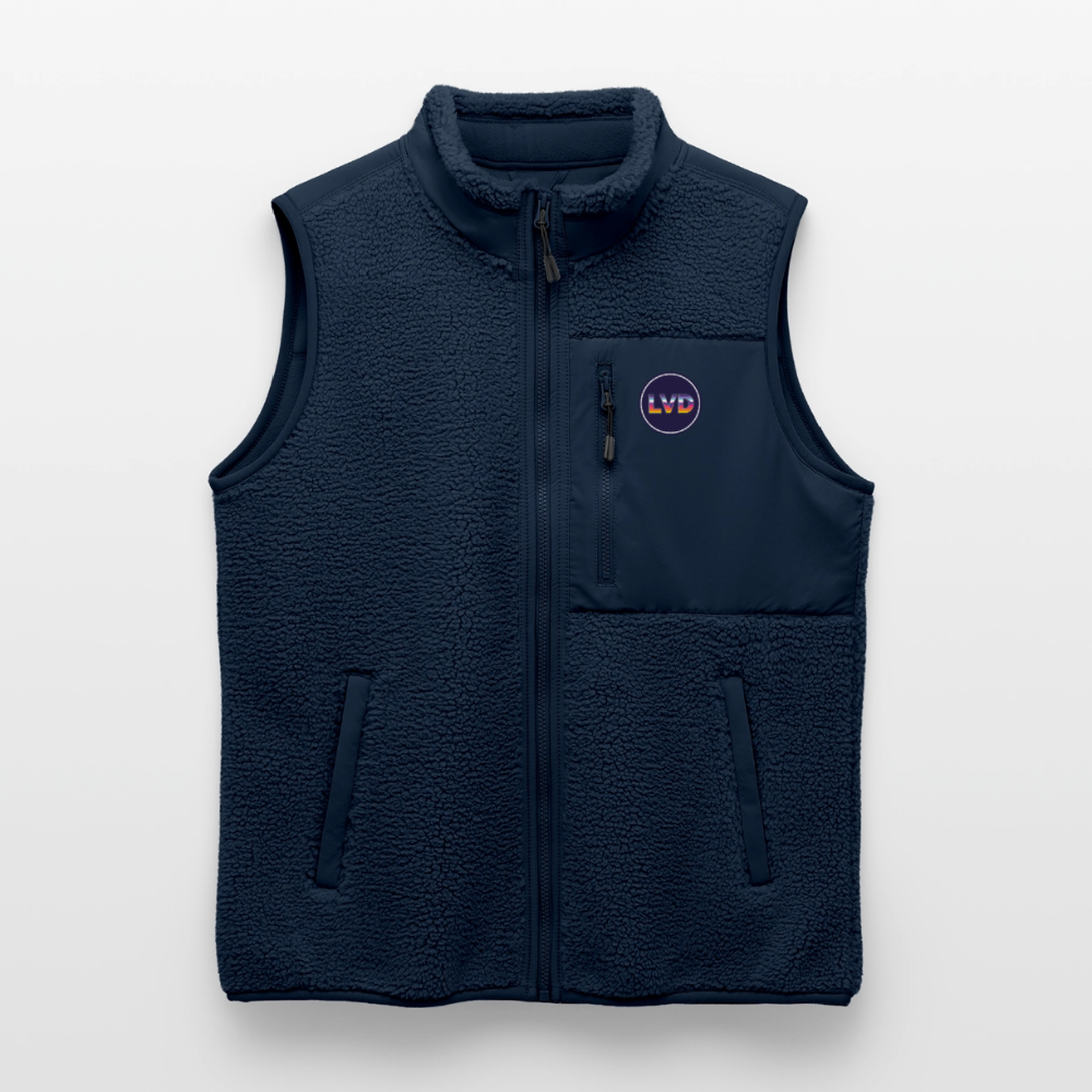 Veste sans manches sherpa unisexe Stanley/Stella - marine
