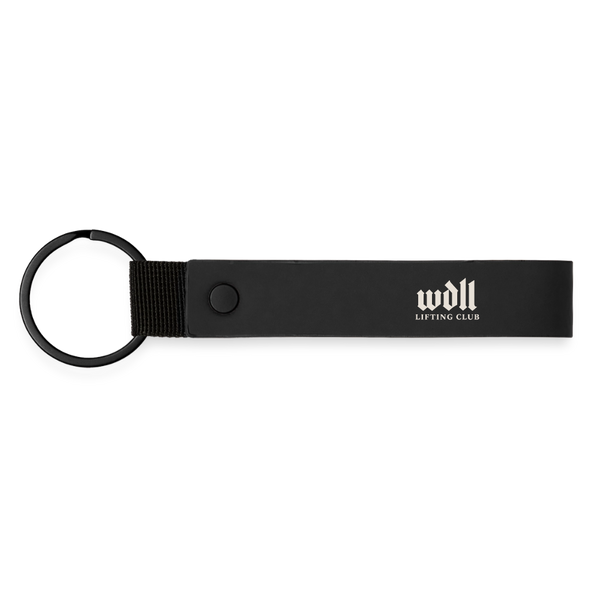 Porte-clés WDLL Lifting Club – Dragonne Mate, Polyester Recyclé