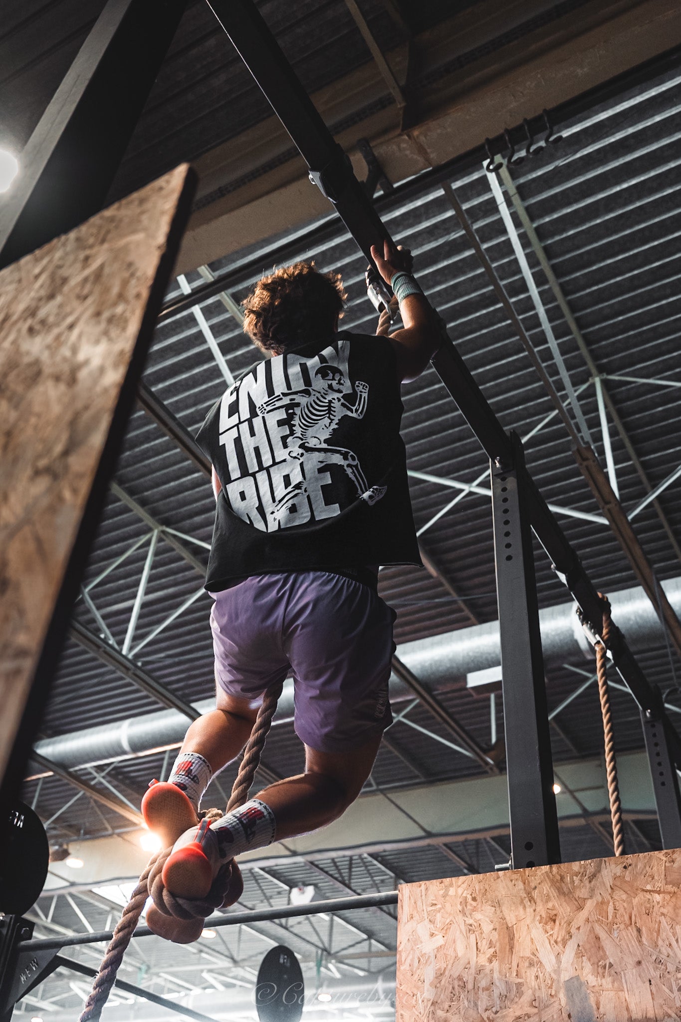 face Tank Boxy WOD.LOL Enjoy The Ride débardeur sport CrossFit oversize WOD.LOL
