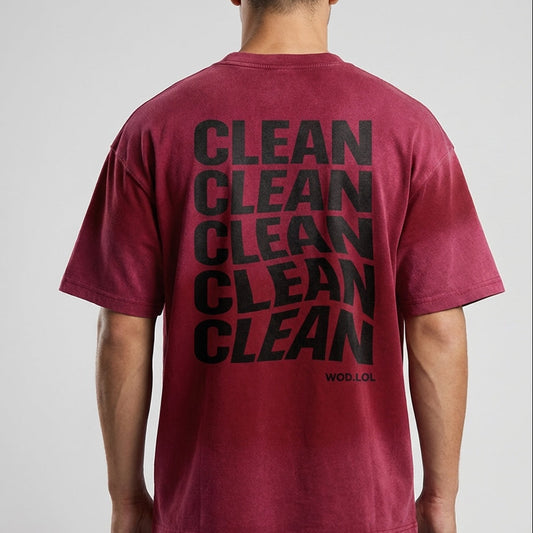 T-shirt WDLL Mouv’ – The Clean | Oversize, Tie-Dye, 100 % Coton