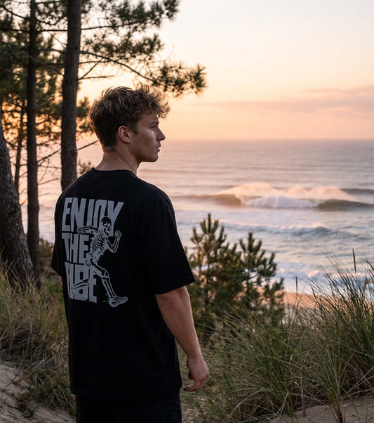 T-shirt Oversize Enjoy the Ride – Skeleton