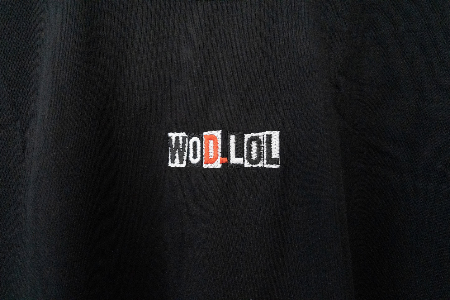 “WOD.LOL Writing” Oversize T-shirt – 100% Cotton, Premium Unisex Fit