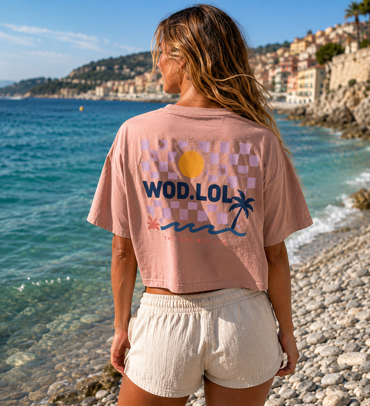 Crop top femme Summer Dam | WOD.LOL