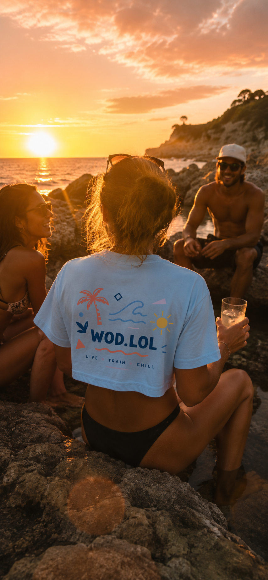 Crop top femme Summer Feel | WOD.LOL