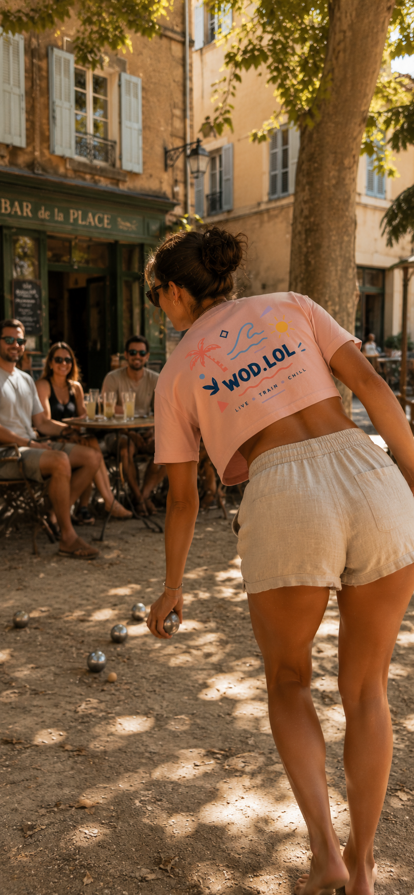 Crop top femme Summer Feel | WOD.LOL
