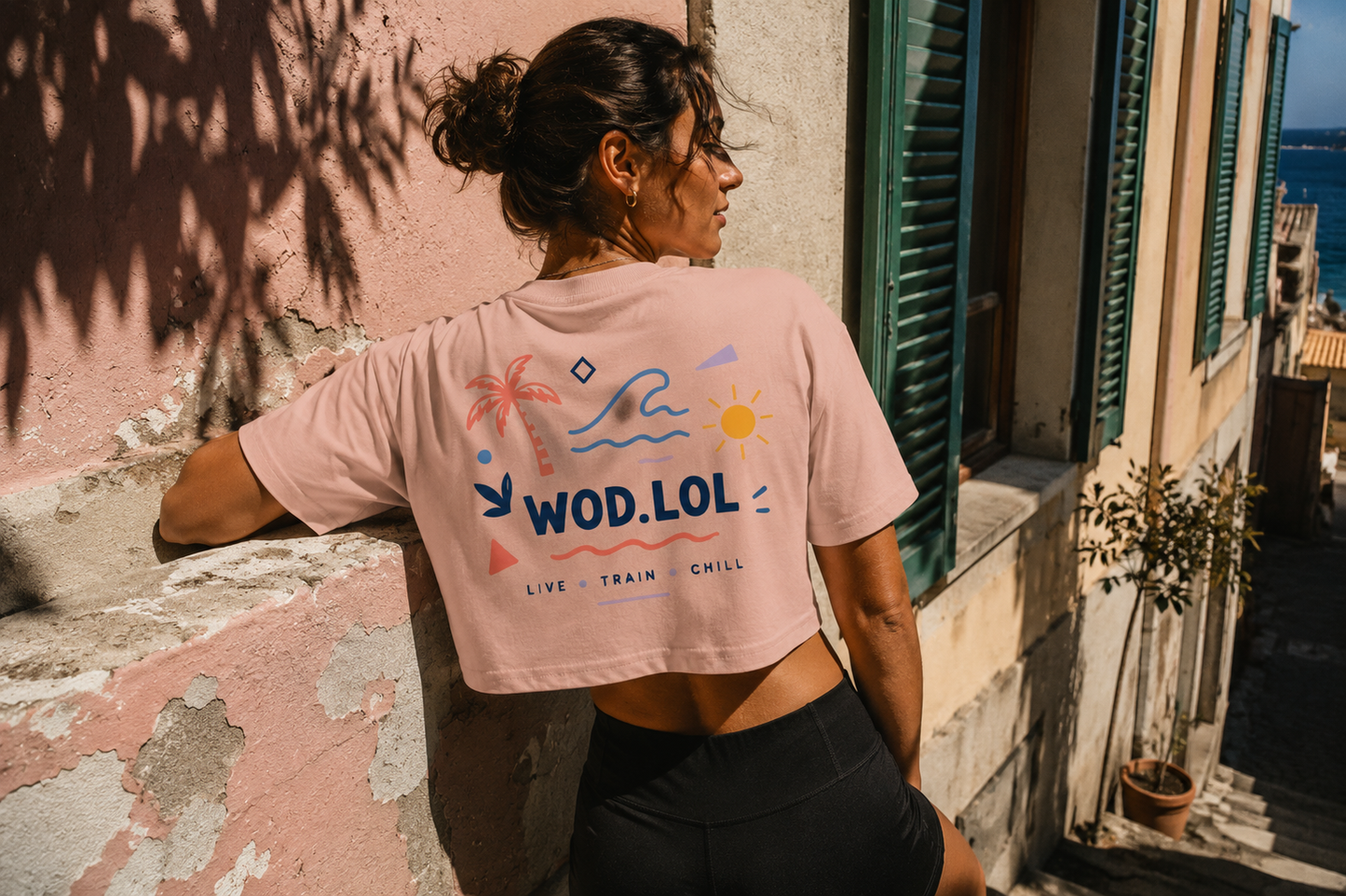 Crop top femme Summer Feel | WOD.LOL