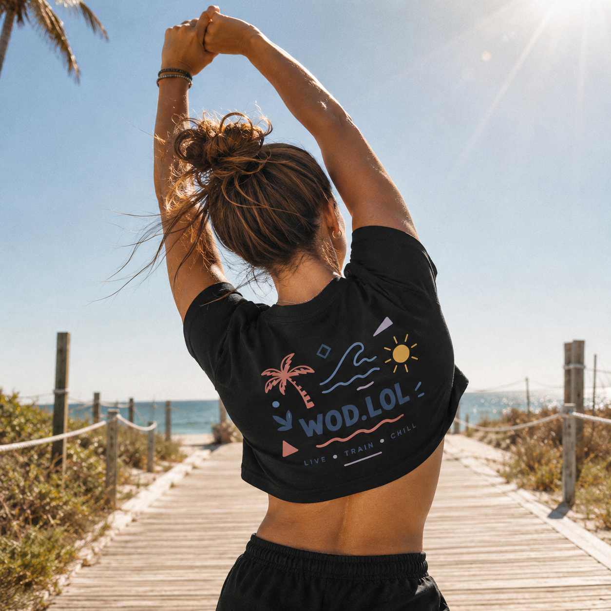 Crop top femme Summer Feel | WOD.LOL
