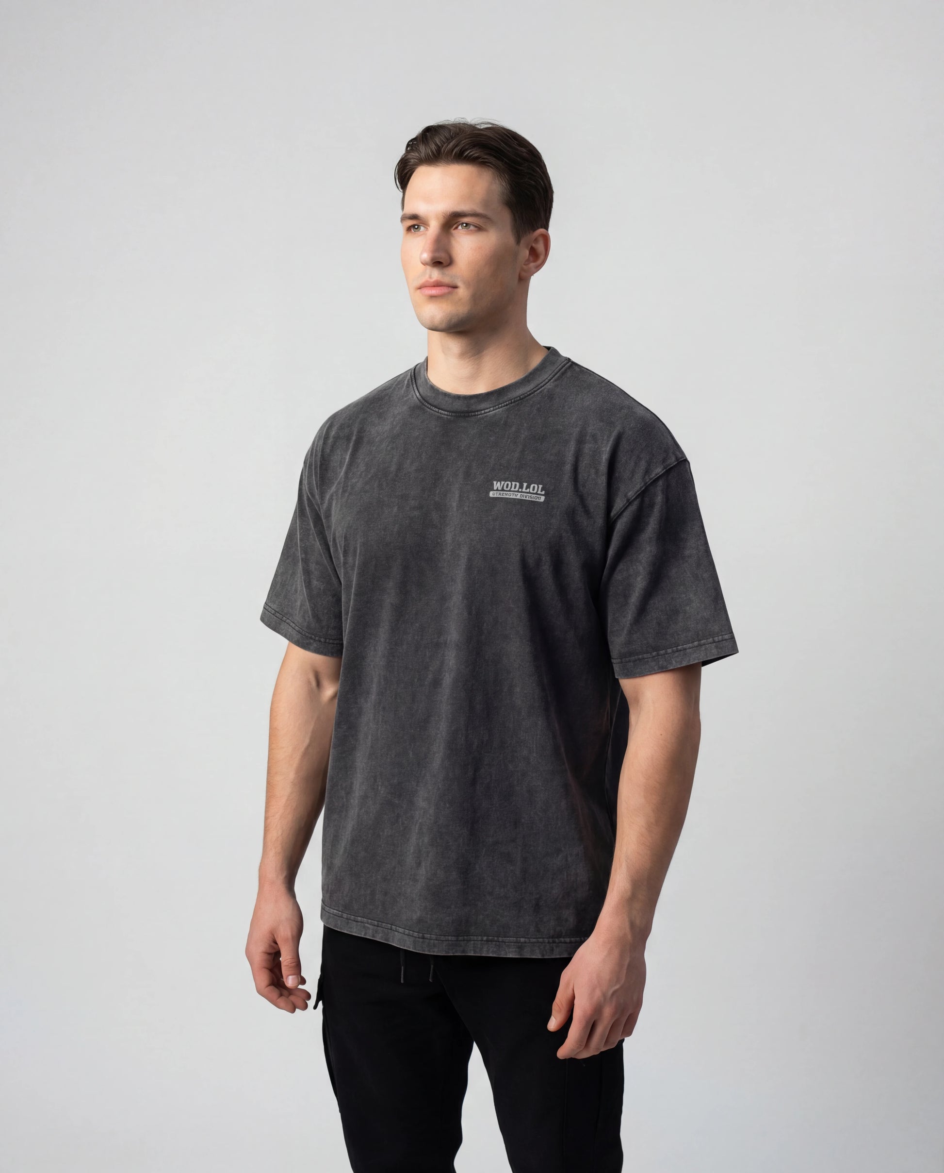 dos gym wear oversize délavé Squat Authority – WOD.LOL