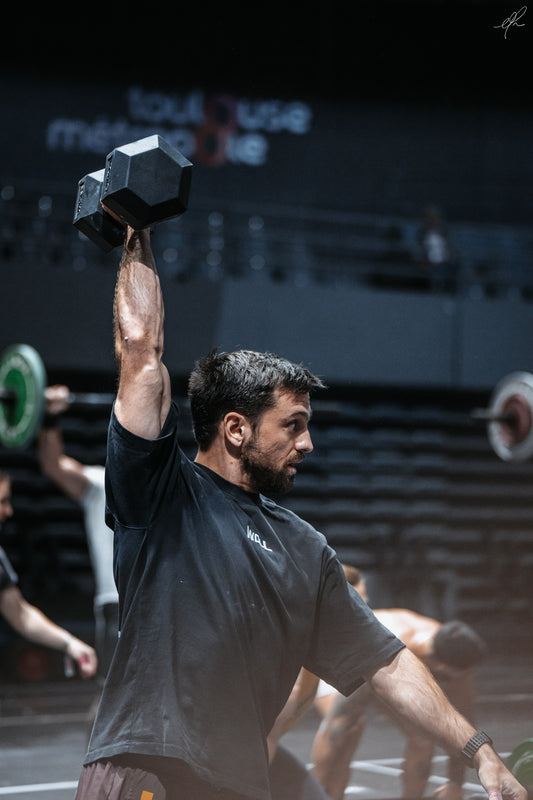 T-shirt WDLL Mouv’ – The Burpees | Oversize, Tie-Dye, 100 % Coton