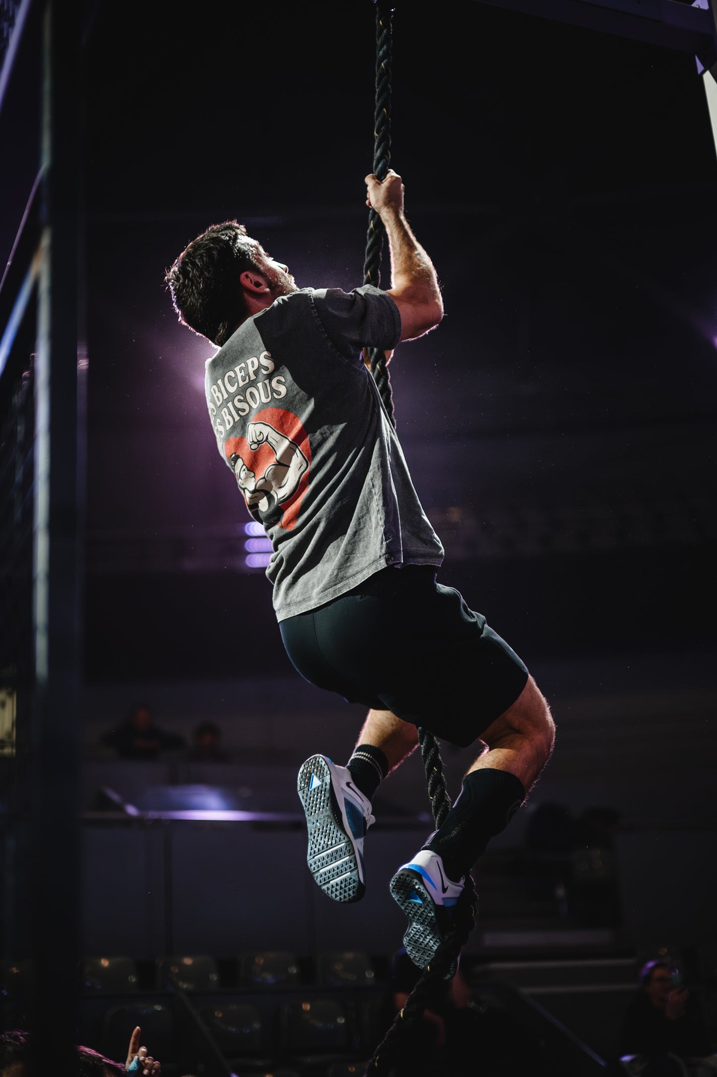 Oversized Washed Bicep Kisses T-shirt – 100% Organic Cotton, Unisex