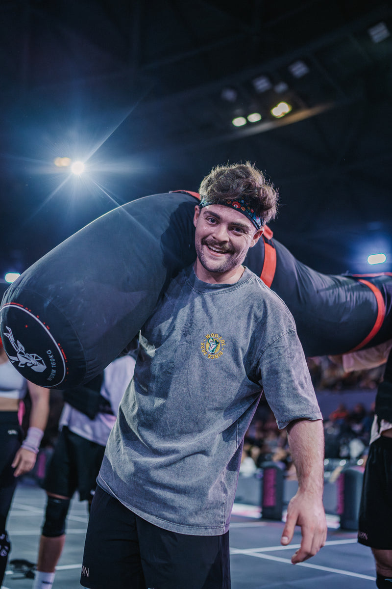 T-shirt Oversize Délavé Des Abdos, Des Mojitos – 100% Coton Bio, Unisexe