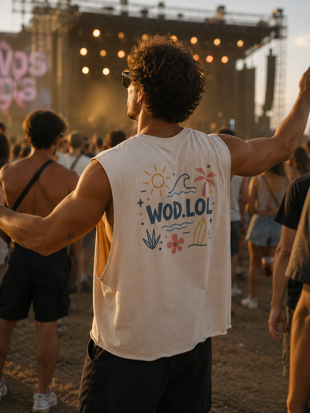 Tank boxy Summer Feel | WOD.LOL