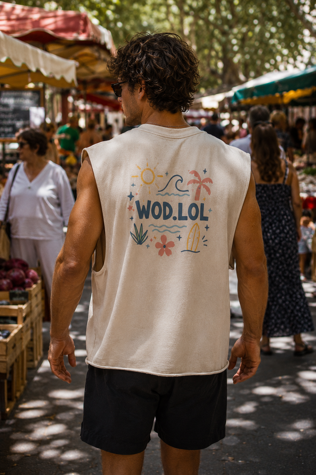 Tank boxy Summer Flow | WOD.LOL
