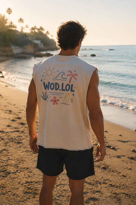 *Discount* Tank Boxy Tank boxy Summer Flow Taille XL couleur Beige