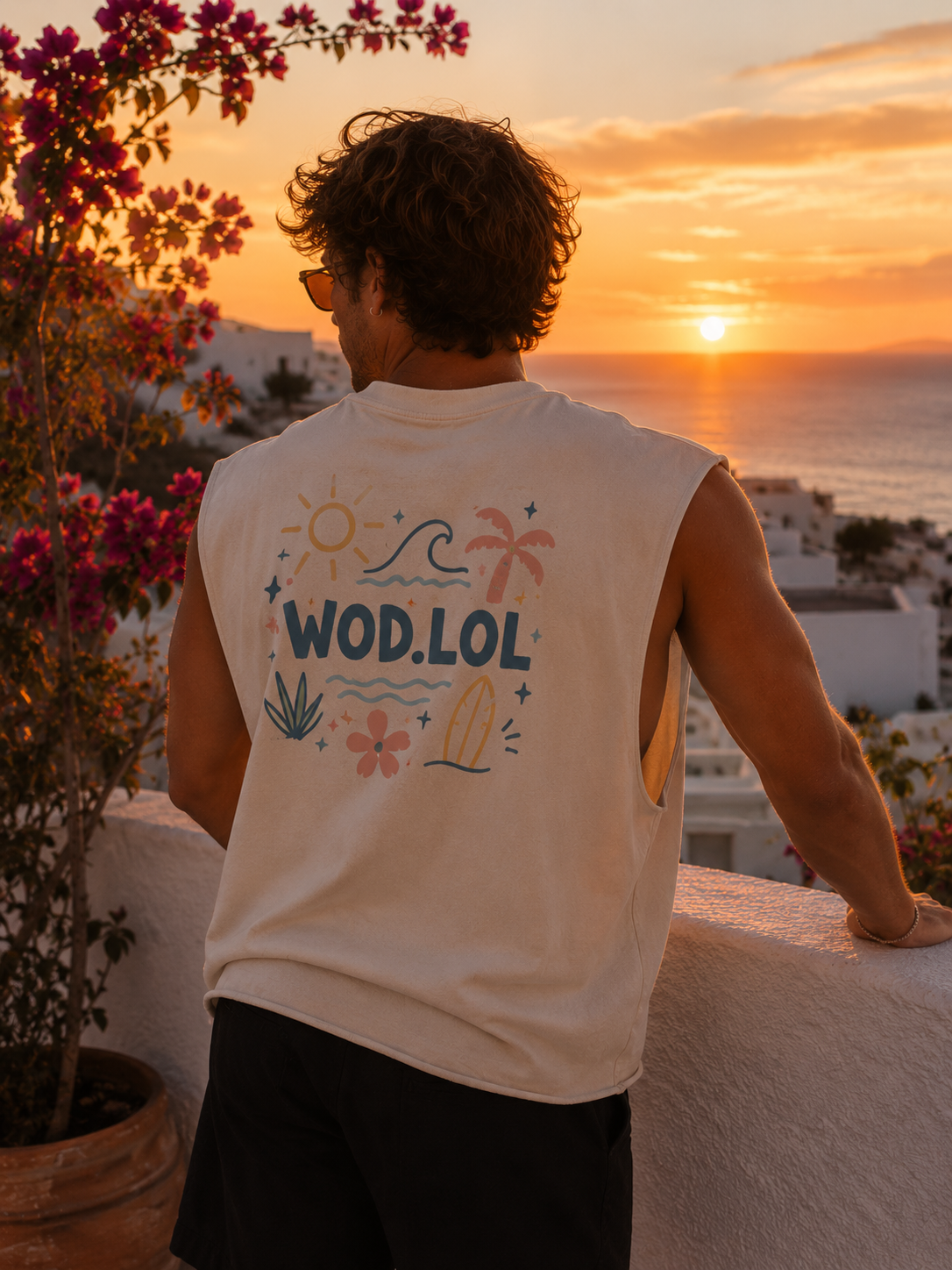 Tank boxy Summer Flow | WOD.LOL