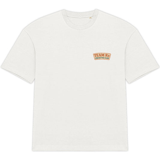 T-shirt Oversize Crevette Club – 100% Coton Bio, Unisexe