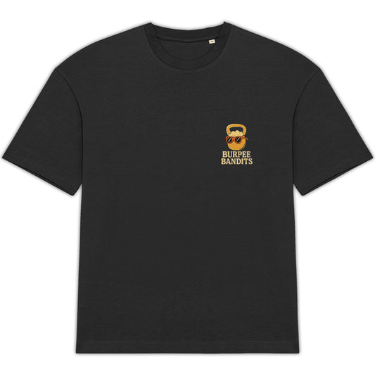 T-shirt Oversize Burpee Bandits – 100% Coton Bio, Unisexe