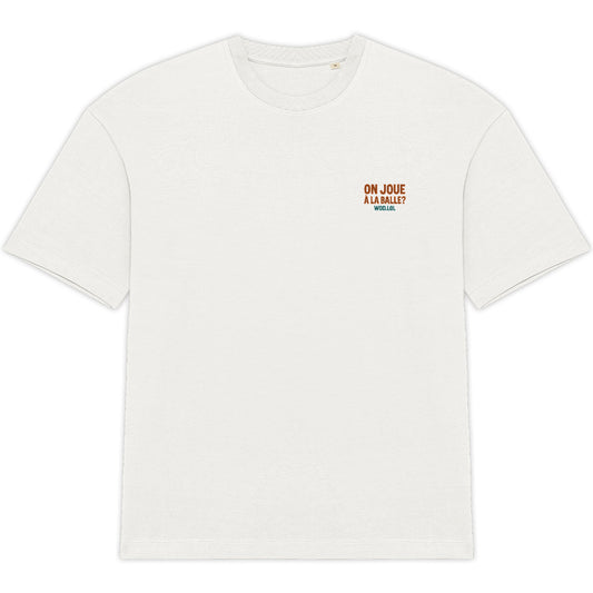 T-shirt Oversize "KAREN" – 100% Coton Bio, Unisexe