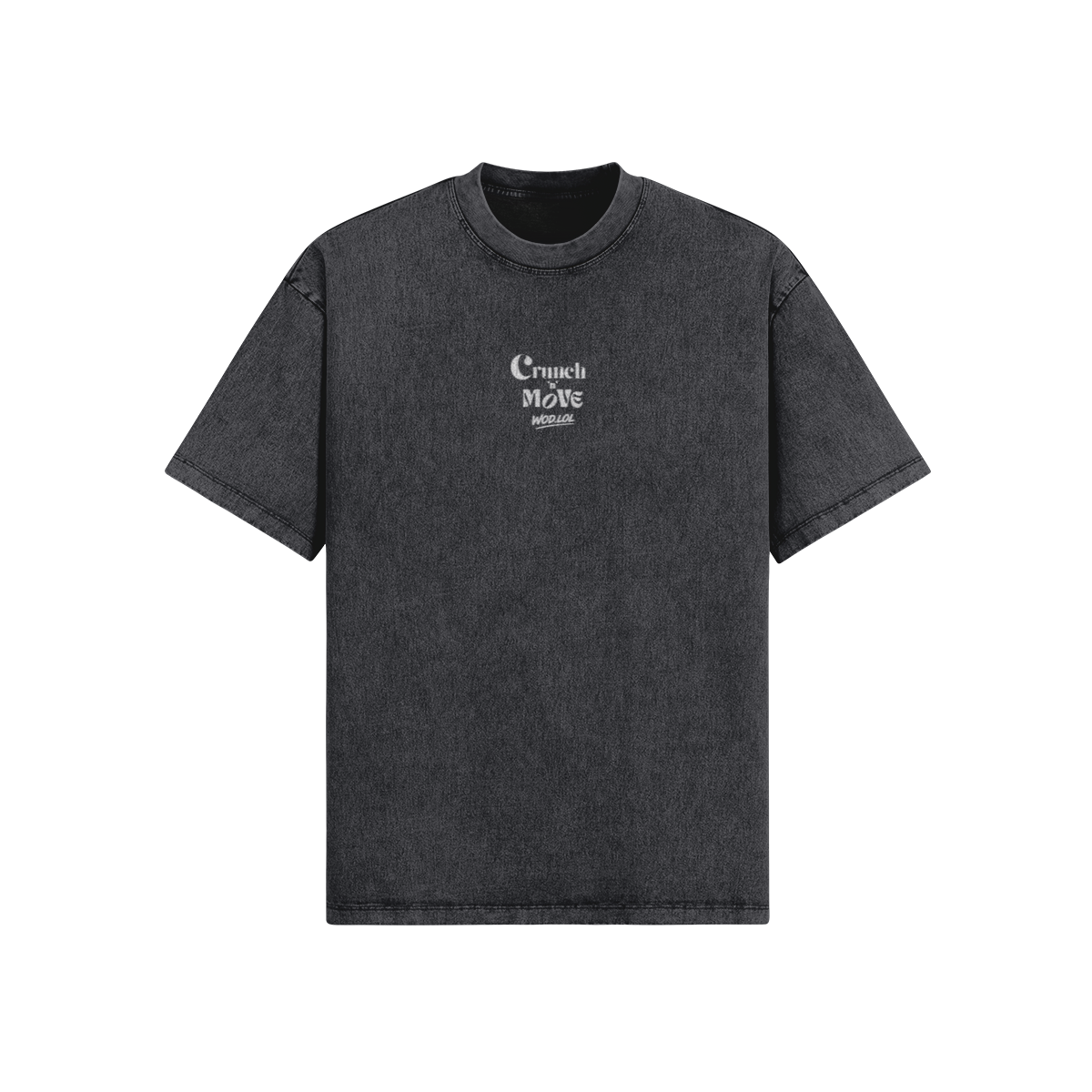 face T-shirt Oversize Délavé Pas de PR Pas de Cookie beige CrossFit WOD.LOL