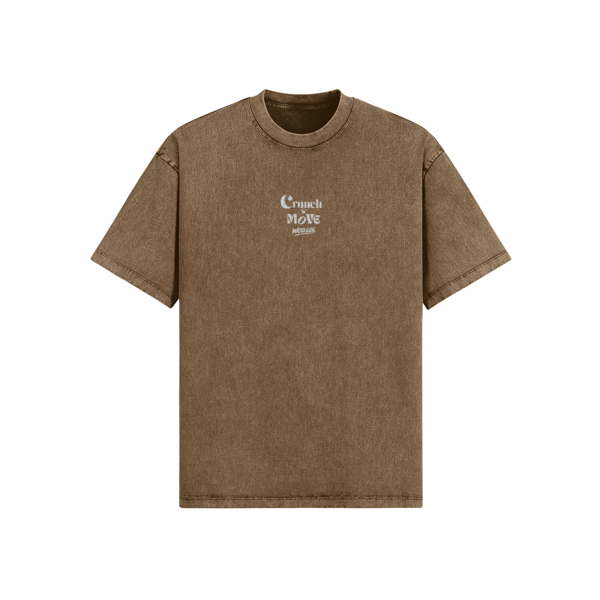 face T-shirt Oversize Délavé Pas de PR Pas de Cookie bordeaux CrossFit WOD.LOL