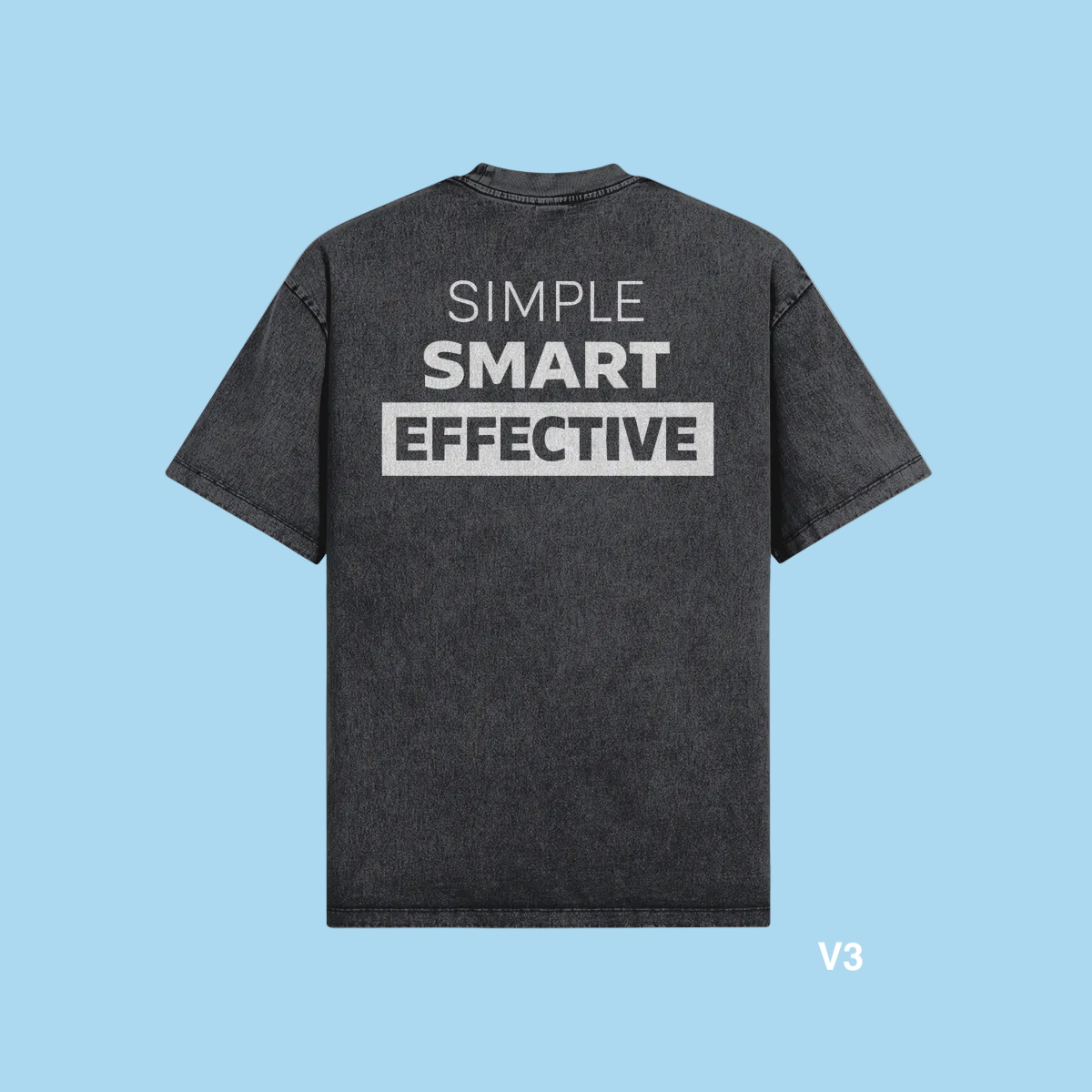 T-shirt Oversize No Frills Programming x WOD.LOL – Simple Smart Effective