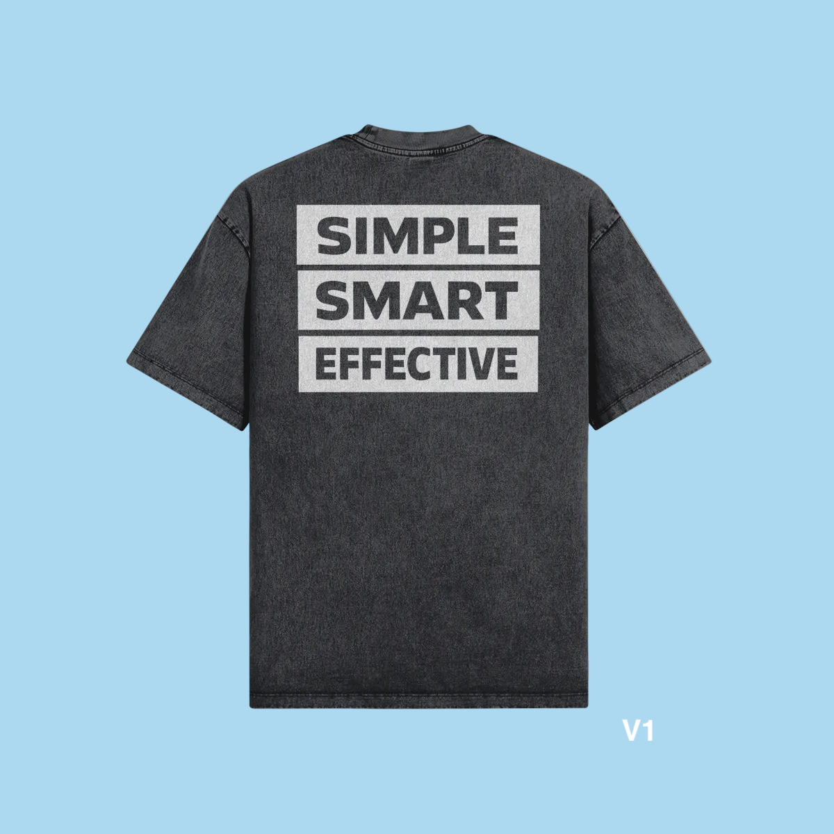 T-shirt Oversize No Frills Programming x WOD.LOL – Simple Smart Effective
