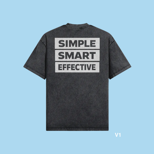 T-shirt Oversize No Frills Programming x WOD.LOL – Simple Smart Effective