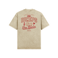 T-shirt Oversize Des Biceps Des Bisous V2 Athletic Dept. – Snow Wash, 100% Coton, Unisexe