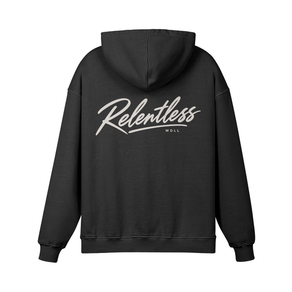 Hoodie Oversize WDLL Relentless – 440g/m², 100% Coton, Unisexe