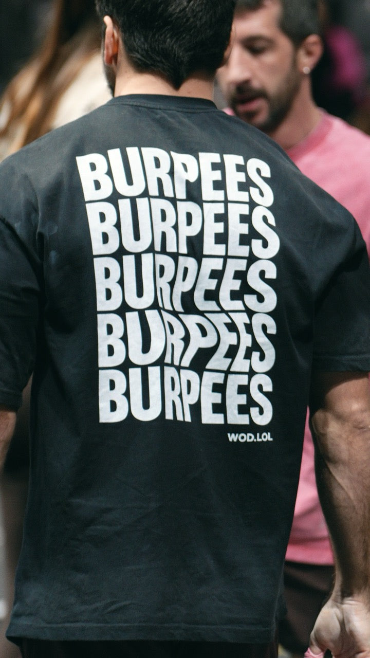 T-shirt WDLL Mouv’ – The Burpees | Oversize, Tie-Dye, 100 % Coton