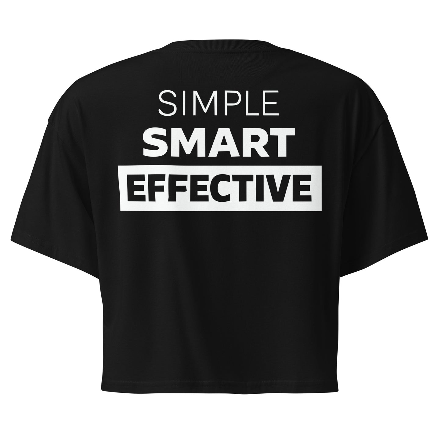 femme portant crop top gym wear noir No Frills Programming – WOD.LOL
