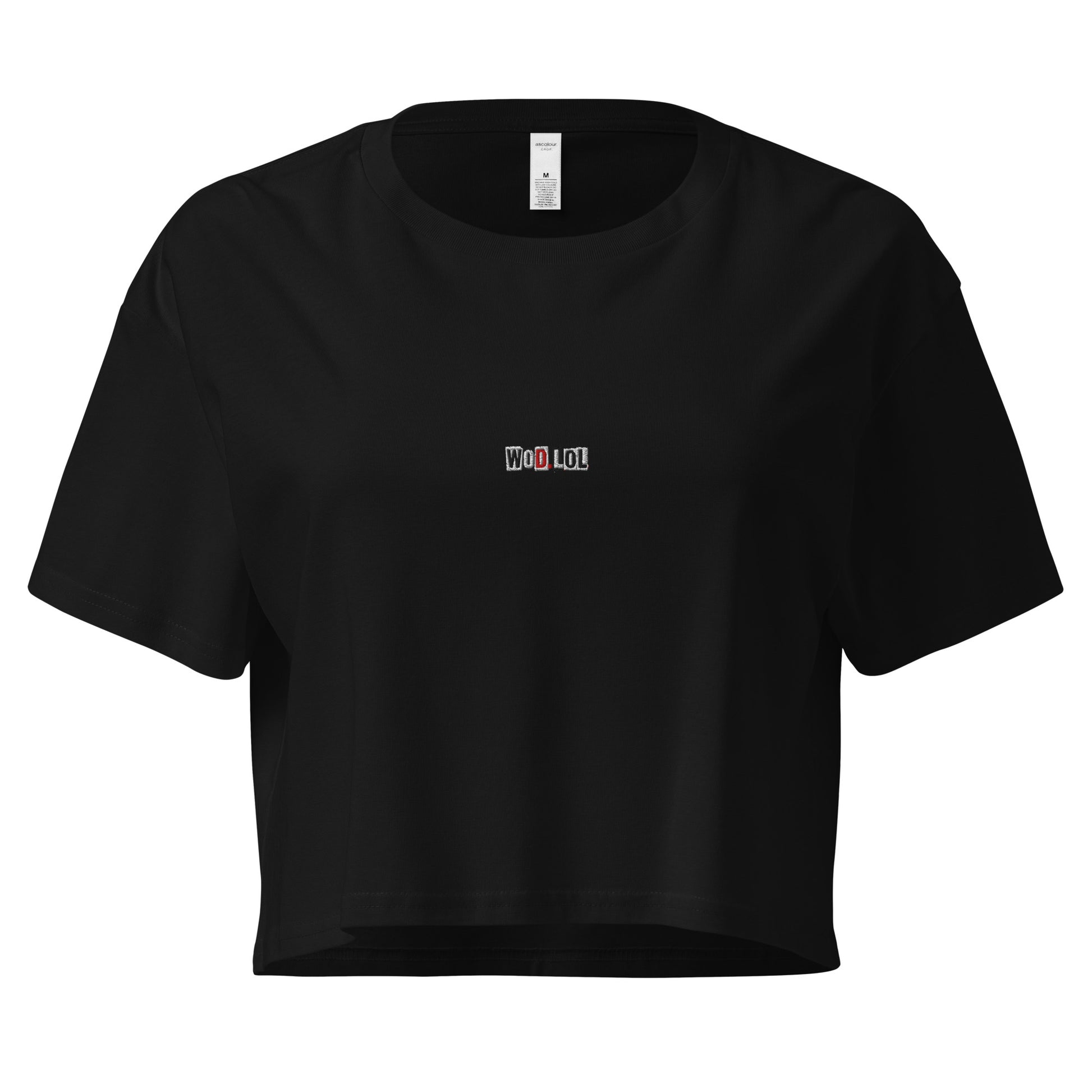 Crop top WOD.LOL Special Edition pour femme – vue de face – WOD.LOL