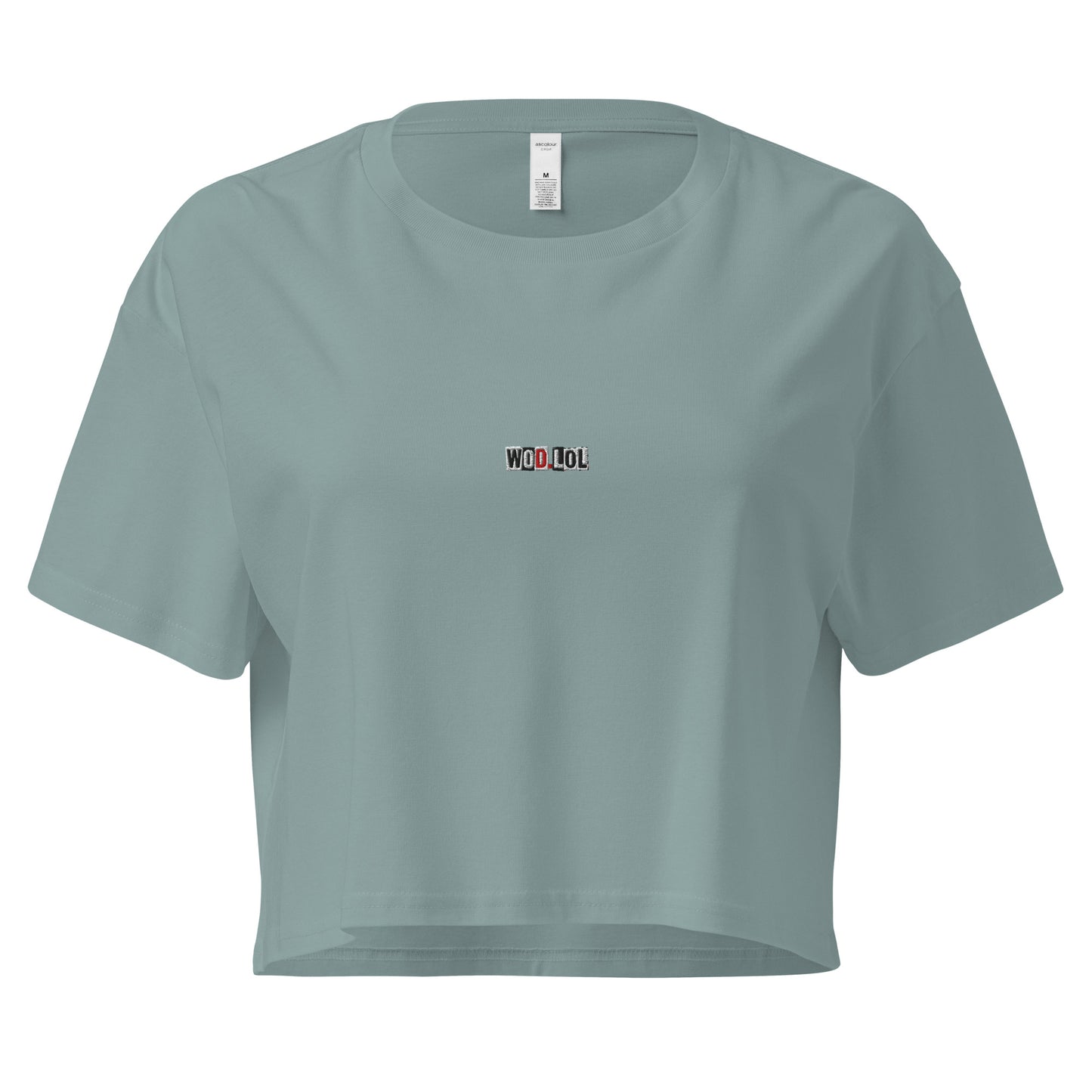 Crop top WOD.LOL Special Edition pour femme – vue de face – WOD.LOL