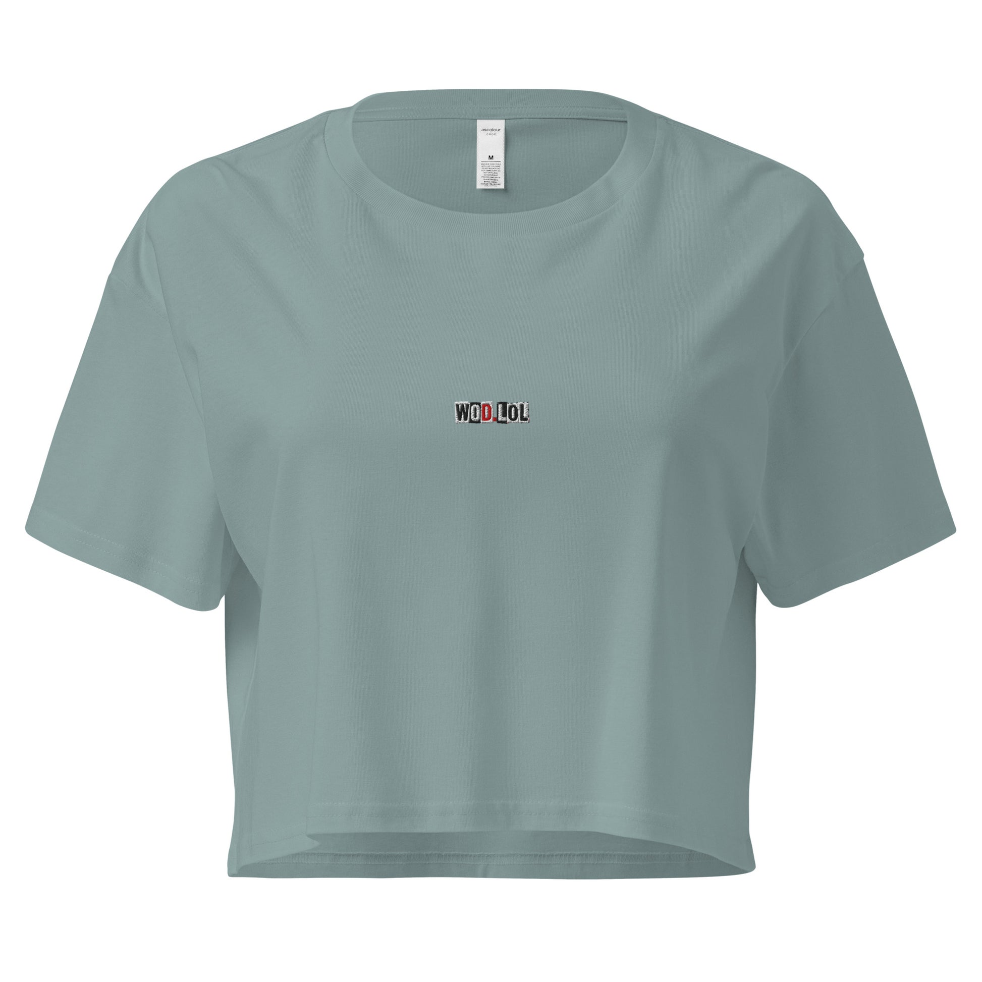 Crop top WOD.LOL Special Edition pour femme – vue de face – WOD.LOL